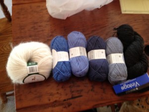 sky scarf
