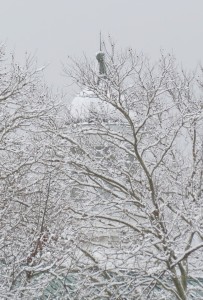 Hanover in snow