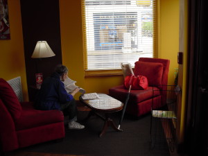 The always popular Madison Coffee and Tea hang-out spot